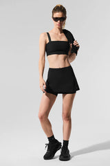 Alosoft Serve It Up Bra - Black