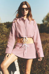 Low-Rise Fan Favorite Micro Skirt - Vintage Pink