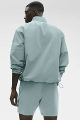 Light Weight Takeaway Track Pullover - Desert Sage