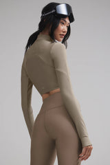 Airlift Winter Warm Ski Time Long Sleeve - Light Cocoa