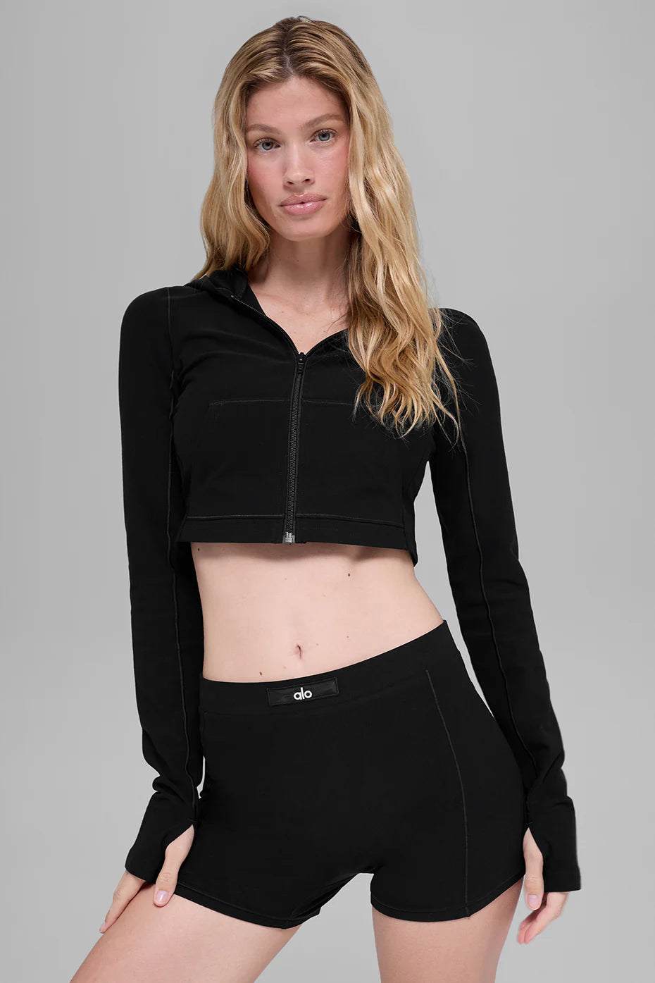 Alosoft Sincere Fitted Jacket - Black