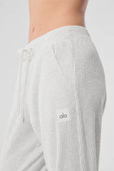 Muse Sweatpant - White Heather