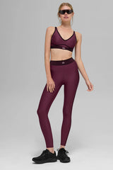 Airlift Line Up Bra - Burgundy