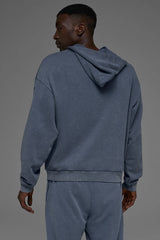 Chill Vintage Wash Hoodie - Bluestone Wash