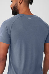 Triumph Raglan Tee - Bluestone
